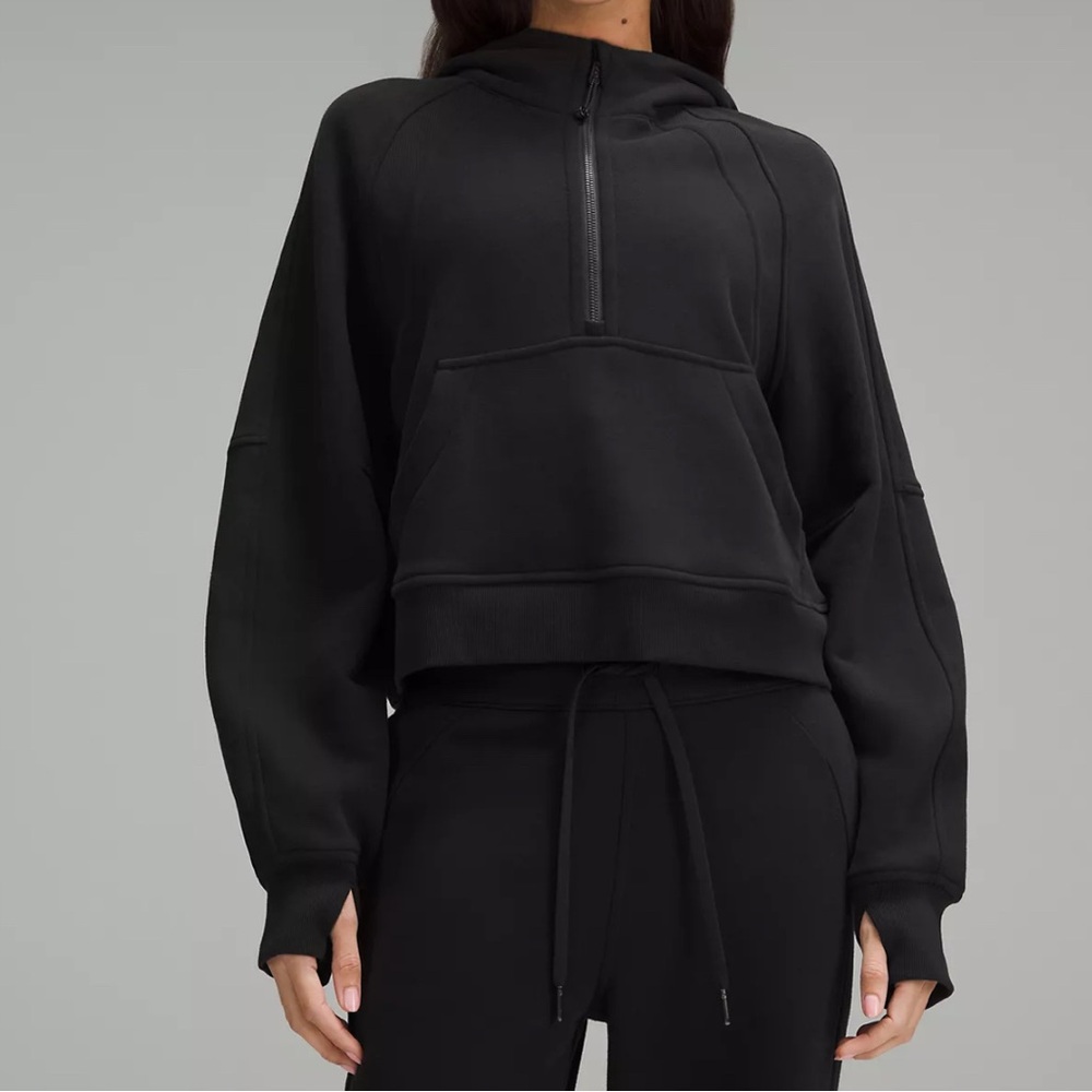 Lululemon- Scuba Oversized Half-Zip Hoodie